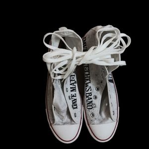 Vintage Converse Allstar Dave Matthews Band Unisex Size 10